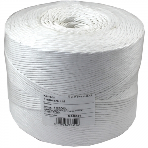 Flexocare Polypropylene Twine 2.25 Kg White - Pack Each