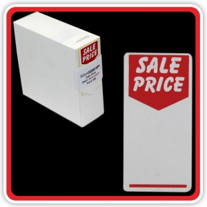S/A Permanent Label "SALE PRICE" 25 x 51mm (1x2") - Pack 500