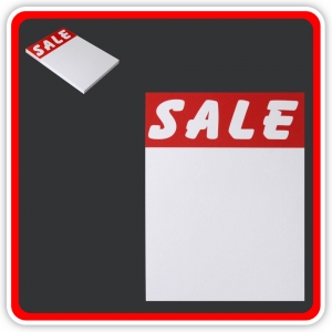 Sale Cards 'SALE' 150 x 100mm (6x4") - Pack 24