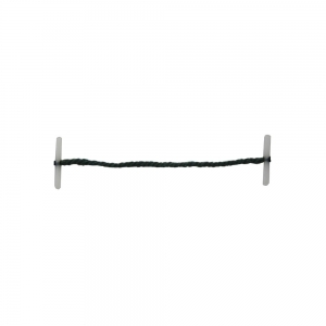 Treasury Tag Green Plastic End 101mm - Pack 100