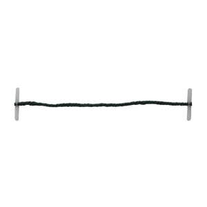 Treasury Tag Green Plastic End 127mm - Pack 100