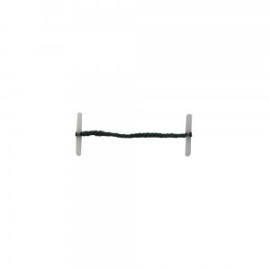 Treasury Tag Green Plastic End 51mm - Pack 100